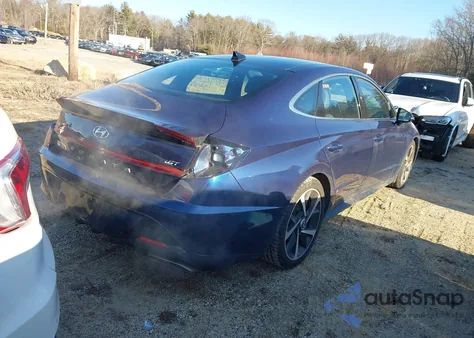 2022 Hyundai Sonata Sel Plus z USA, uszkodzony, nr VIN 5NPEJ4J2XNH141940